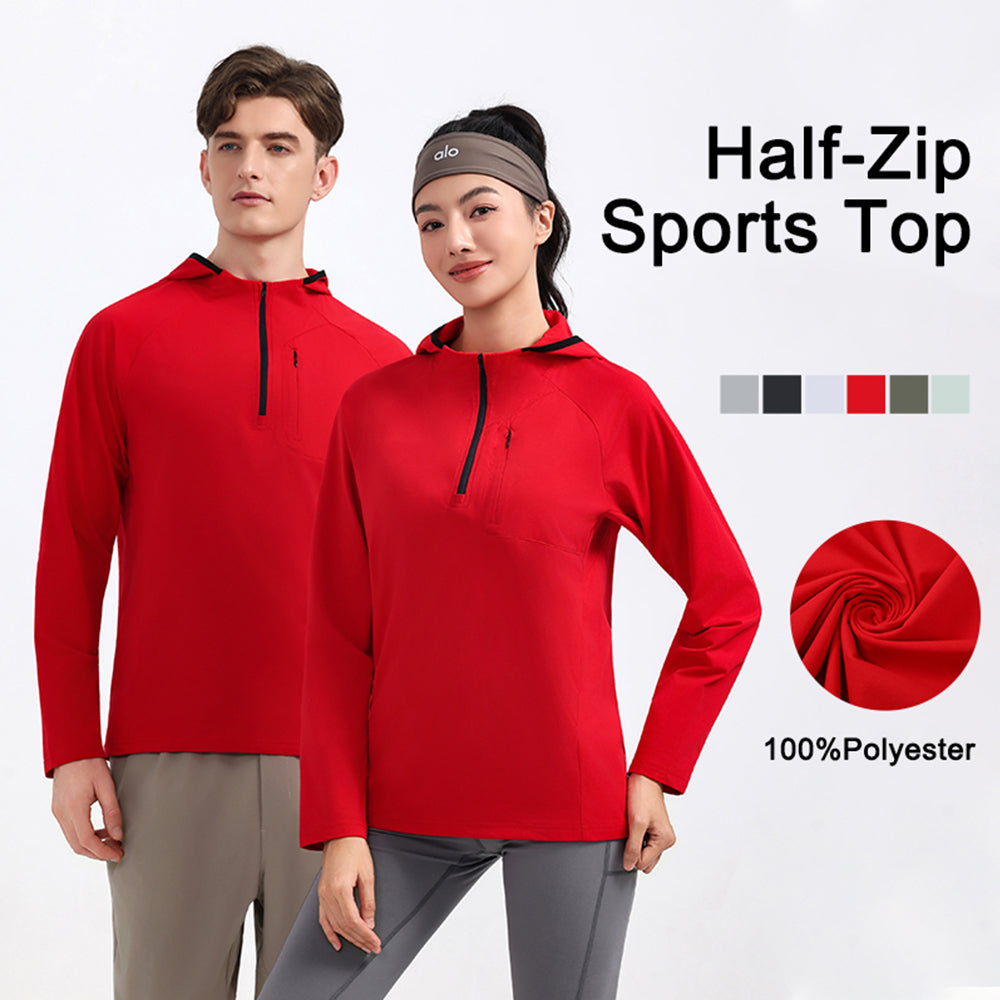 TerraMotion ActiveFit Half-Zip Shirt