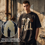 Heavyweight Graphic Oversized T-Shirt for Streetwear