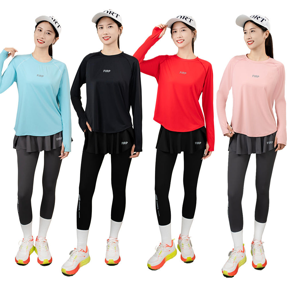AeroSkin Lightweight Mesh Sports Long Sleeve