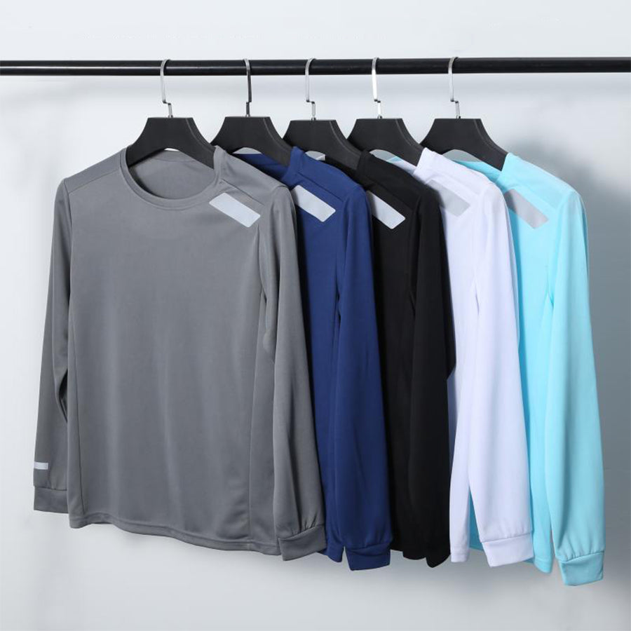 FlexDry Breathable Fitness Long Sleeve – Navy