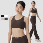 PureMotion Ribbed Training Bra