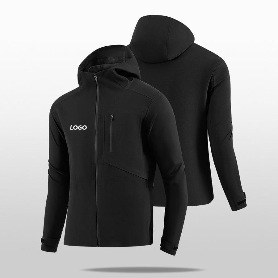 Performance Hooded Coat Run Jacket For Gym Training