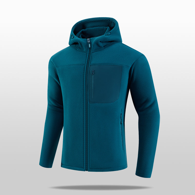 ComfaCore Fleece Hoodie – Deep Gray