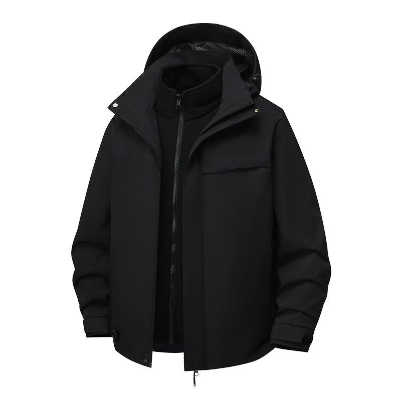 RidgeCore WindBarrier 3-in-1 Hiking Jacket – Light Blue