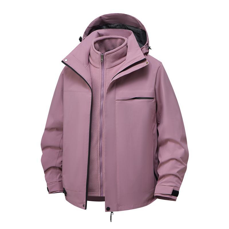 RidgeCore WindBarrier 3-in-1 Hiking Jacket – Light Blue