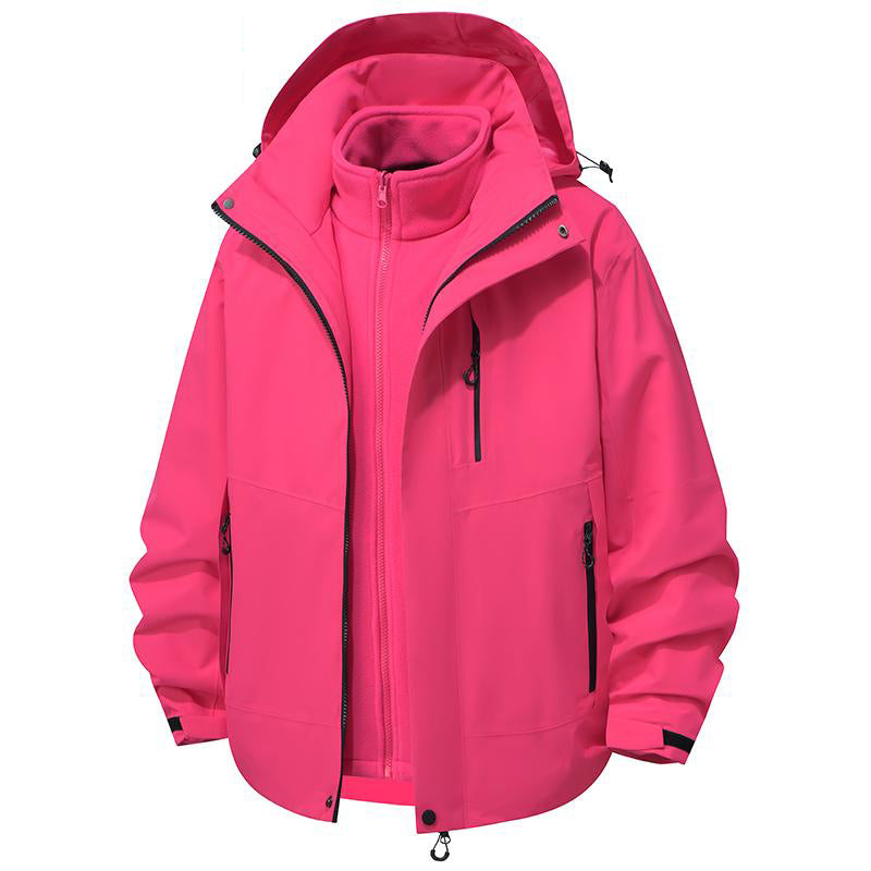 TerraShield Waterproof Windproof Outdoor Jacket – Light Purple