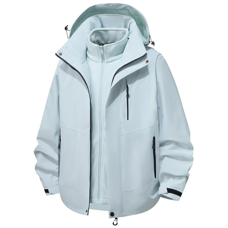 TerraShield Waterproof Windproof Outdoor Jacket – Light Purple