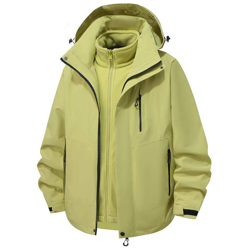 TerraShield Waterproof Windproof Outdoor Jacket – Light Purple