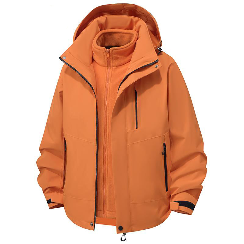 TerraShield Waterproof Windproof Outdoor Jacket – Light Purple