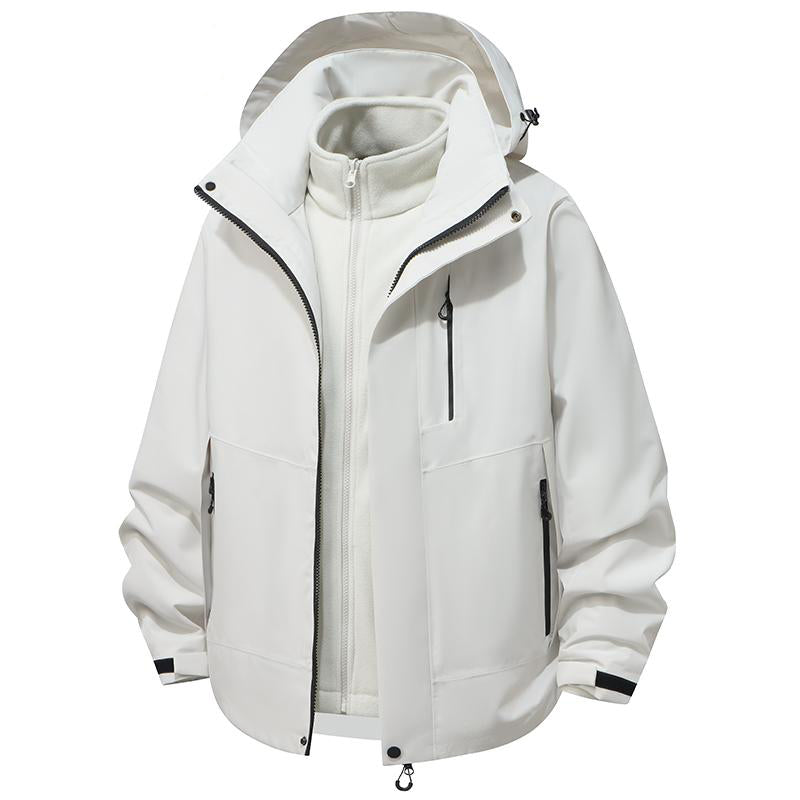 TerraShield Waterproof Windproof Outdoor Jacket – Light Purple