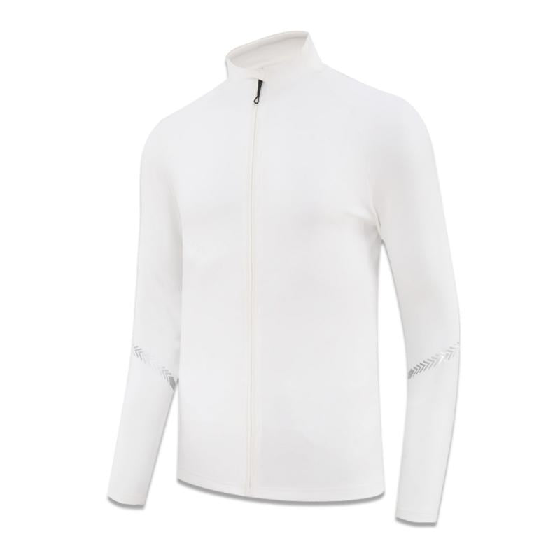 AeroForm Quick-Dry Running Jacket – White