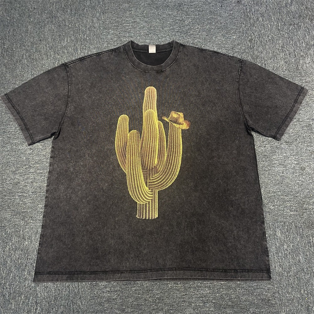 Heavyweight Graphic Oversized T-Shirt for Streetwear
