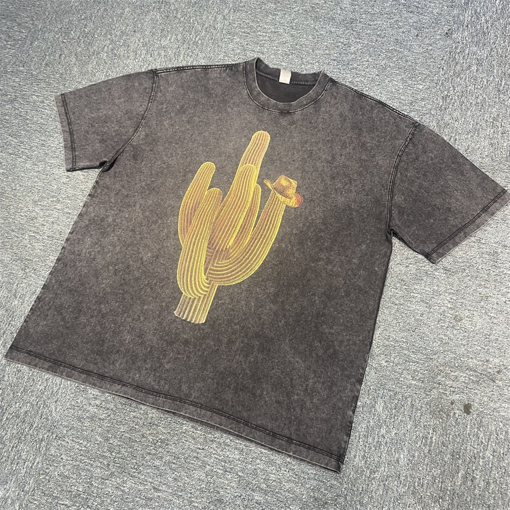 Heavyweight Graphic Oversized T-Shirt for Streetwear