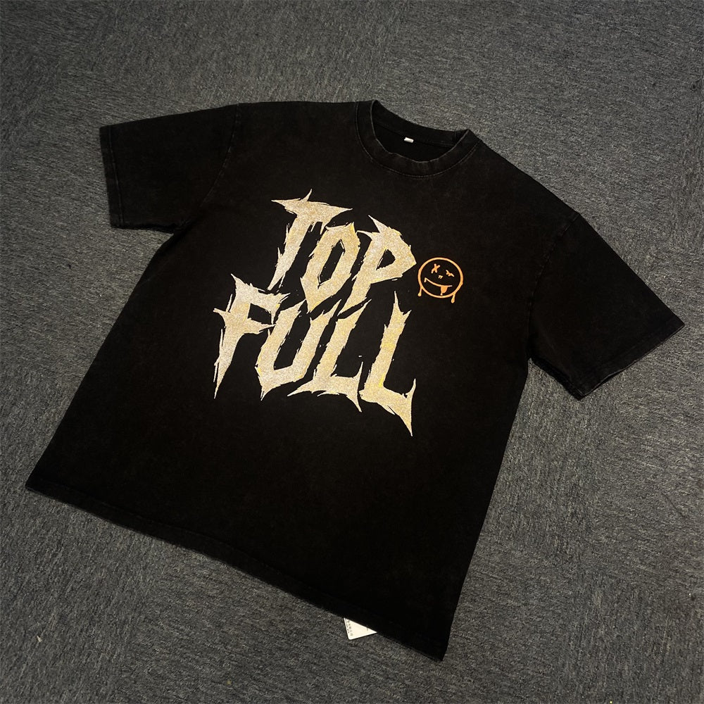 Heavyweight Graphic Oversized T-Shirt for Streetwear