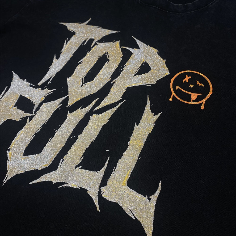 Heavyweight Graphic Oversized T-Shirt for Streetwear