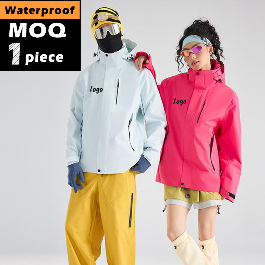 TerraShield Waterproof Windproof Outdoor Jacket – Light Purple