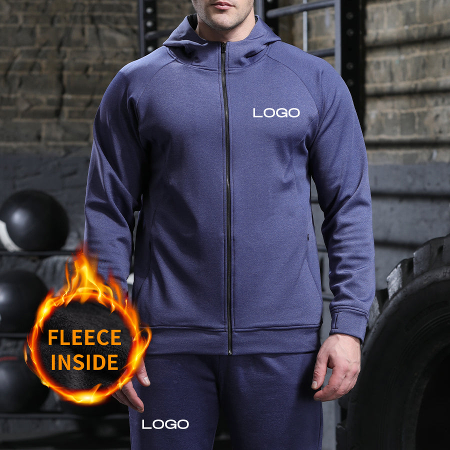 Compression Hoodie Jogger Pants Combo