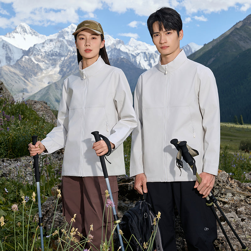 CoreEase Lightweight Windproof Jacket – White