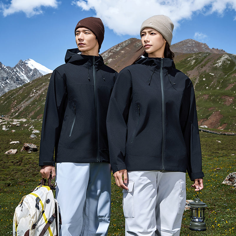 AeroGuard Waterproof Winter Jacket – Black