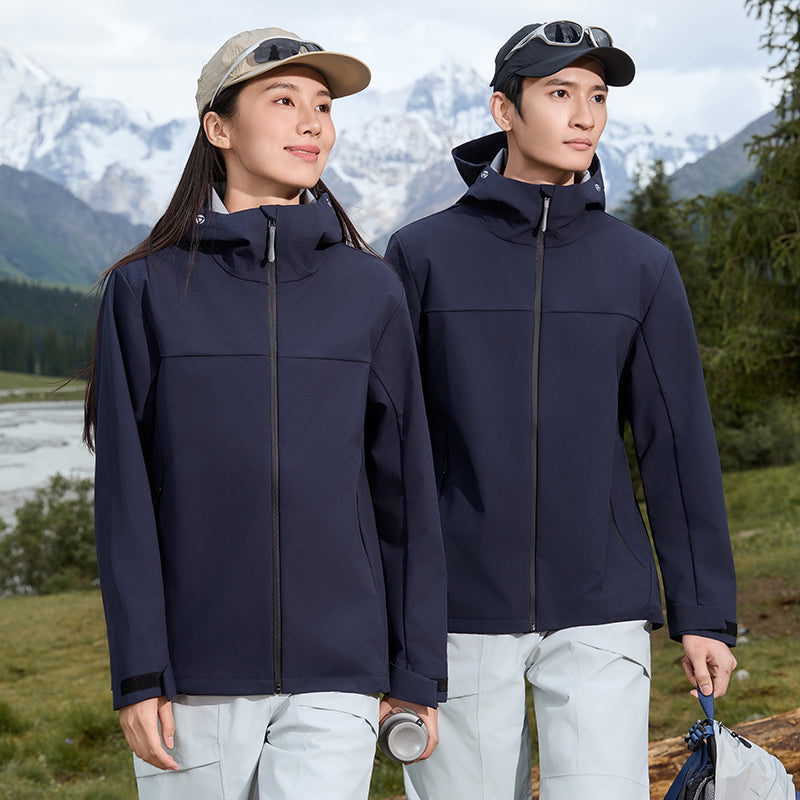 Flexora Durable Zip Sports Jacket – Dark Blue