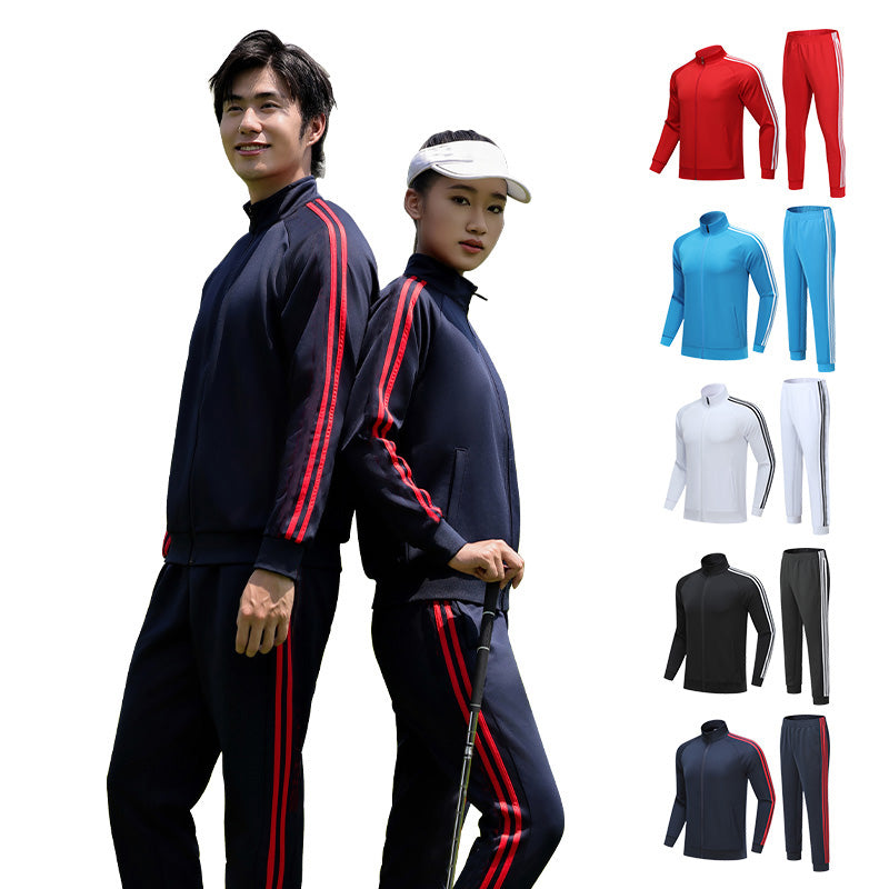 Active Wear Tracksuit Running Set Lightweight Jogger Top Bottom