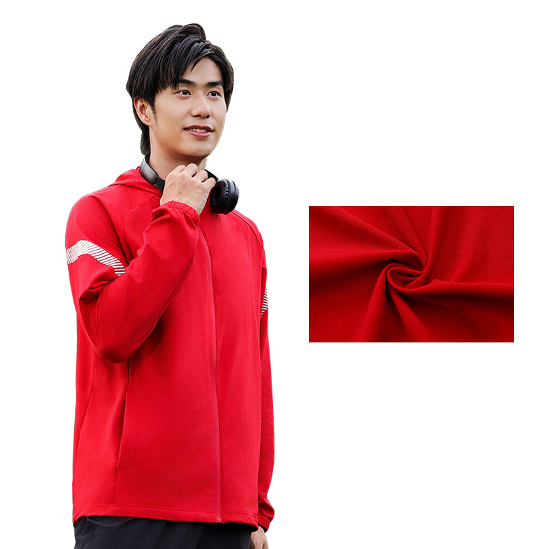 Training Suit SweatSet Reflective Running Jogger Outfit For Men