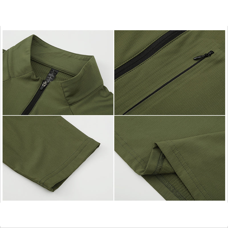 MoveCore Lightweight Training Long Sleeve – Army Green