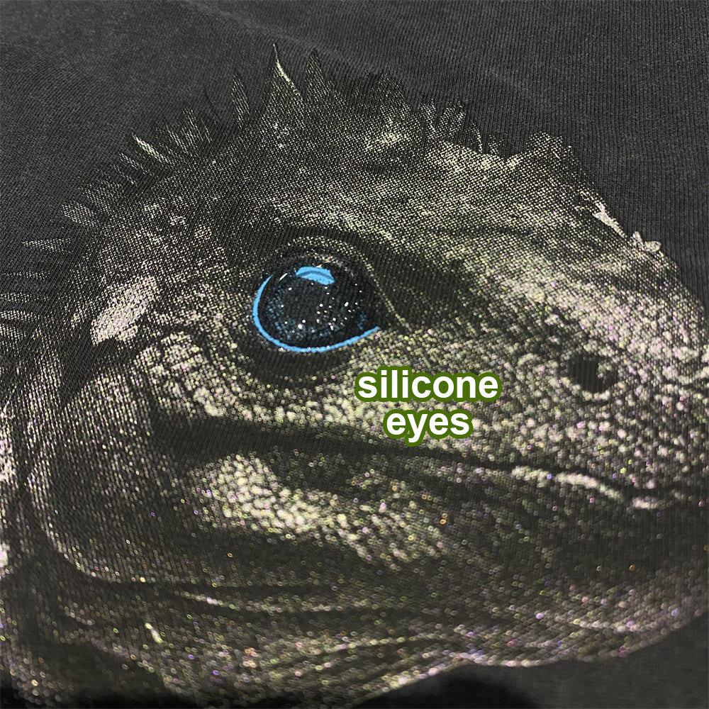 Chameleon Graphic T-Shirt for Streetwear