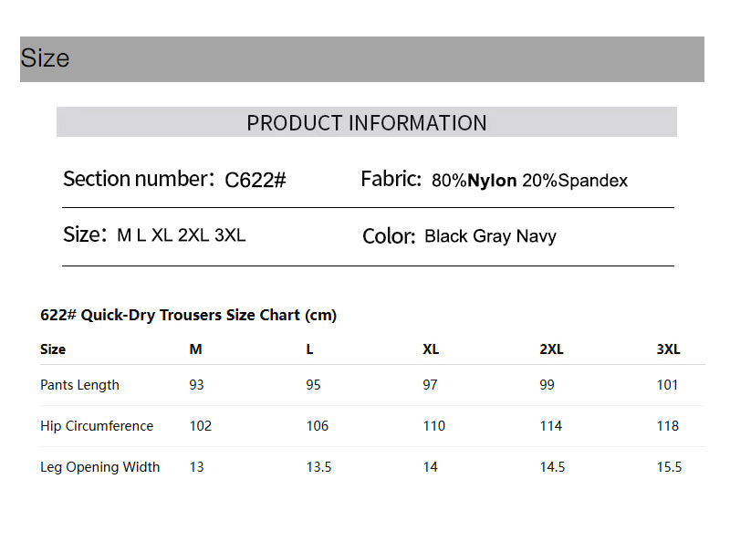 RunEase Quick-Dry Training Pant – Black