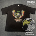 Embroidered Graphic T-Shirt for Urban Fashion