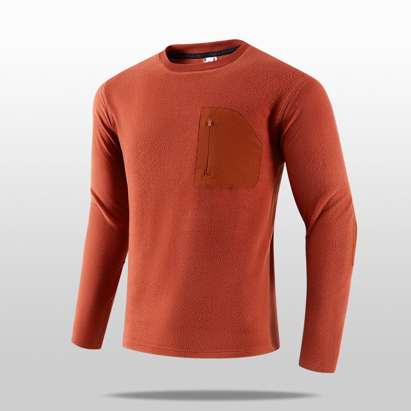 FlexTherm High-Stretch Winter Top – Red