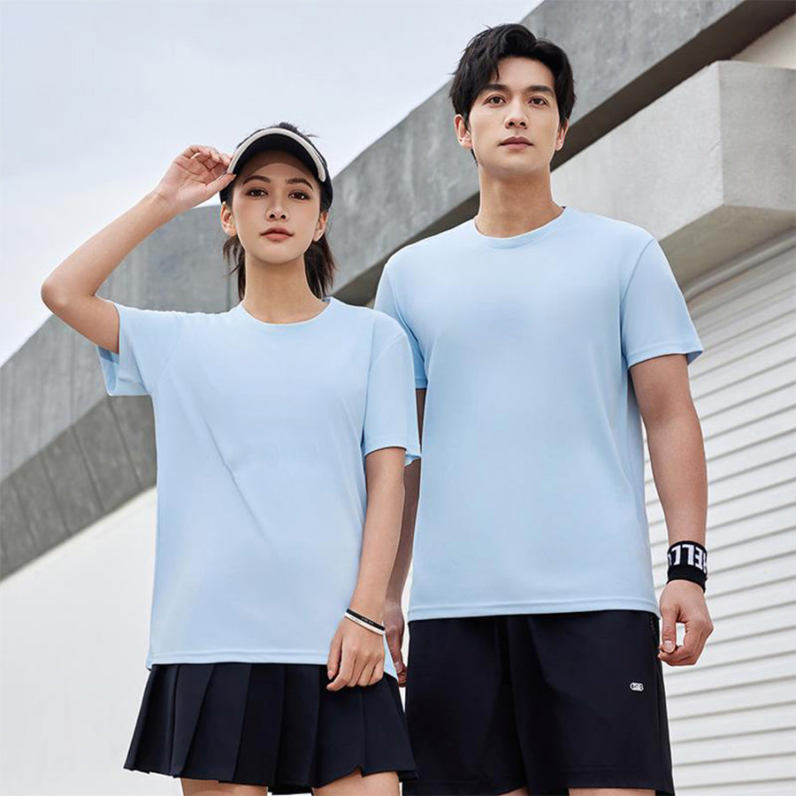 StripeFlow Lightweight Crew Tee