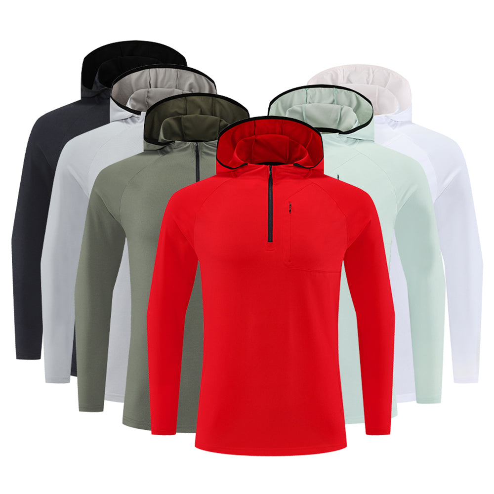 TerraMotion ActiveFit Half-Zip Shirt