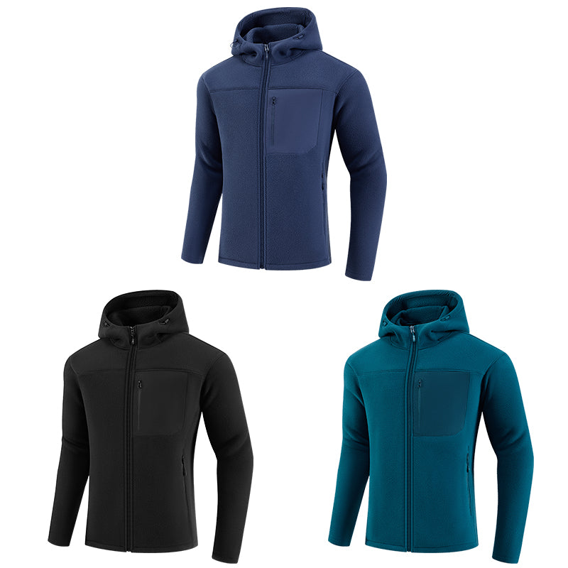 ComfaCore Fleece Hoodie – Deep Gray