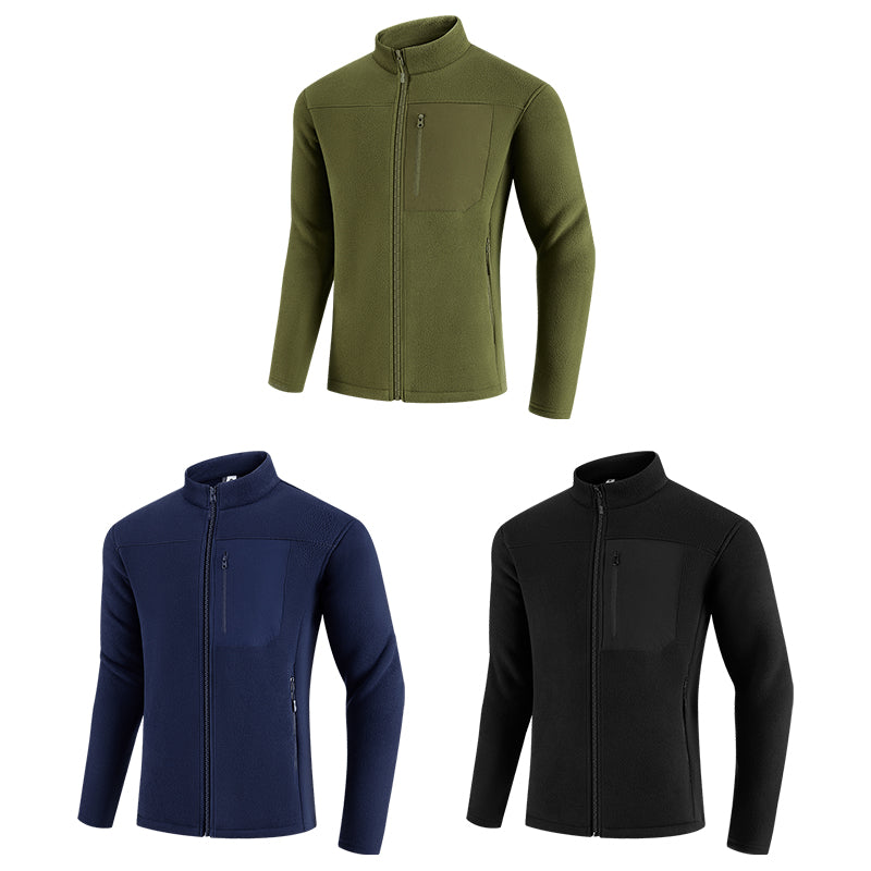 ThermaCore Fleece Zip Sweatshirt – Charcoal Gray