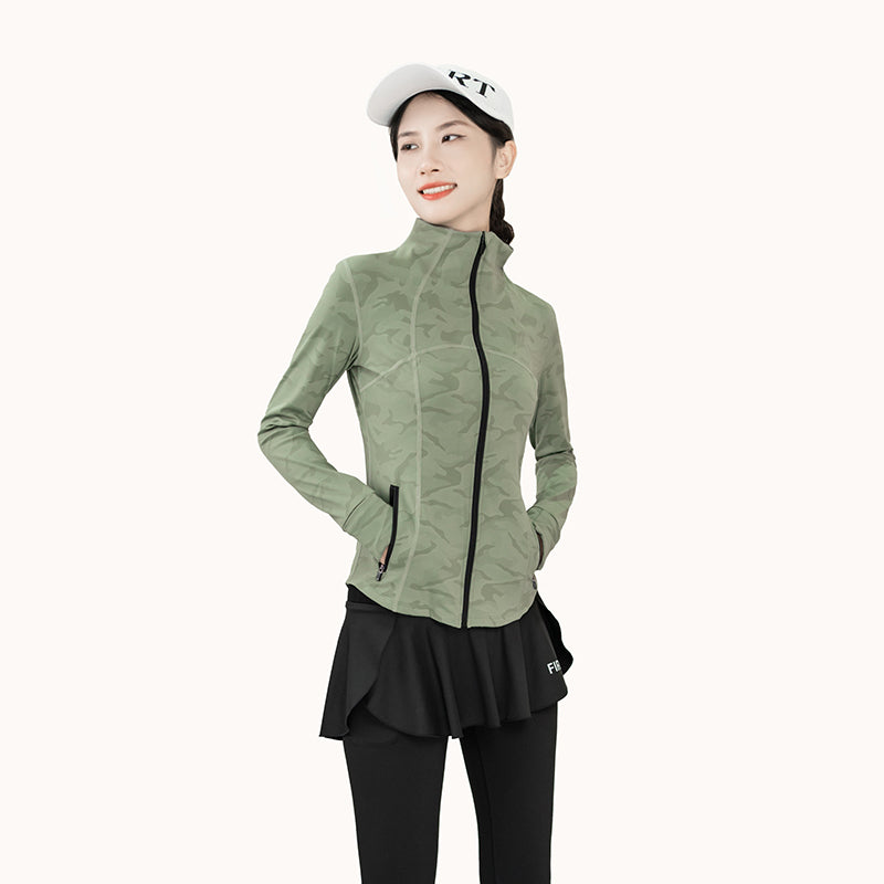 FlexWave Breathable Stretch Fitness Jacket