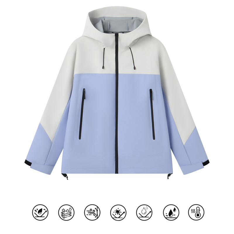 CoreDefend Windproof Waterproof Jacket – Black