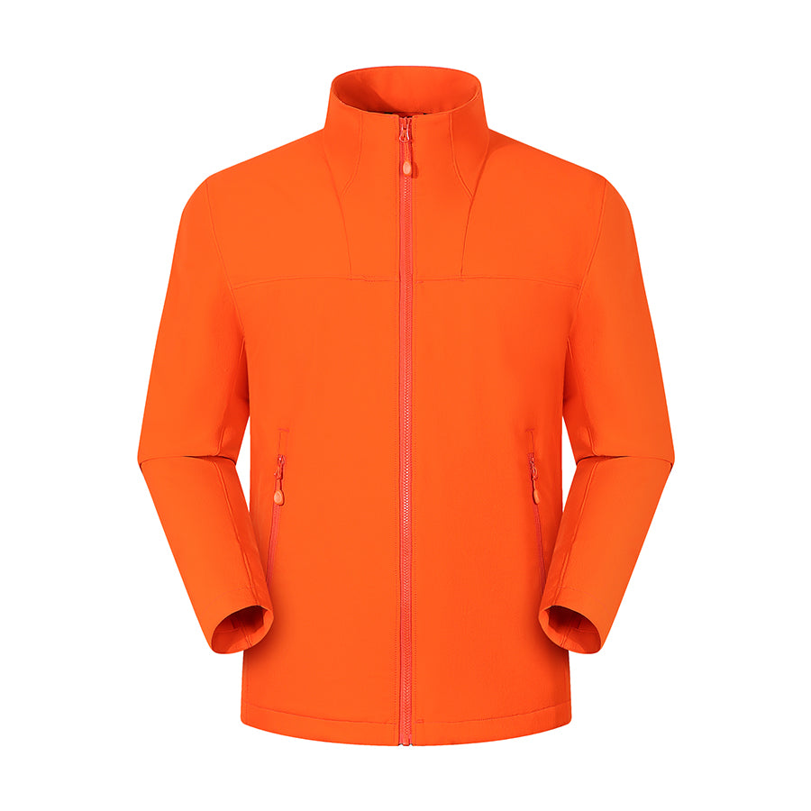 AeroEdge Comfort Fit Stand Collar Jacket – Gray