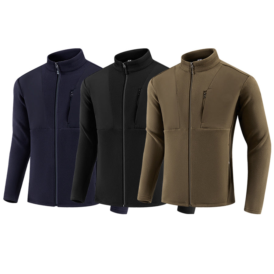 StrideLine Quick-Dry Stand-Collar Sweatshirt