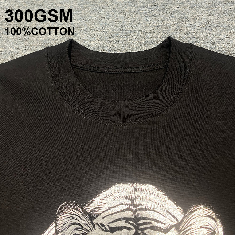 Heavyweight Graphic Oversized T-Shirt for Streetwear