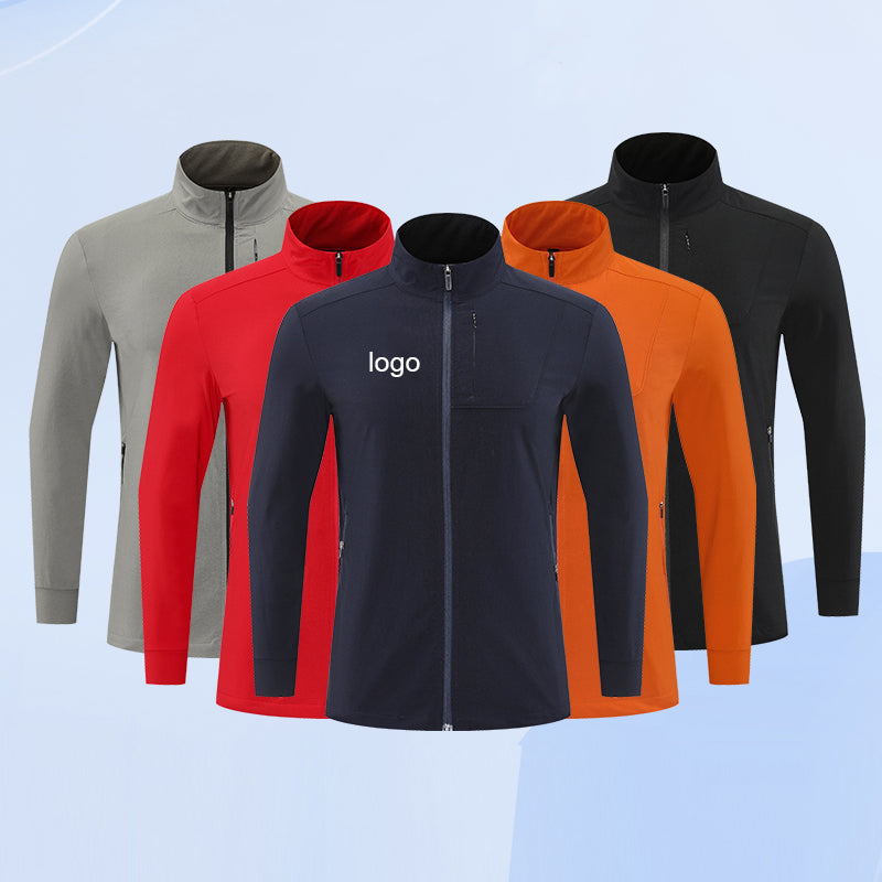 DriftPro Wind-Resistant Shell Jacket – Light Blue