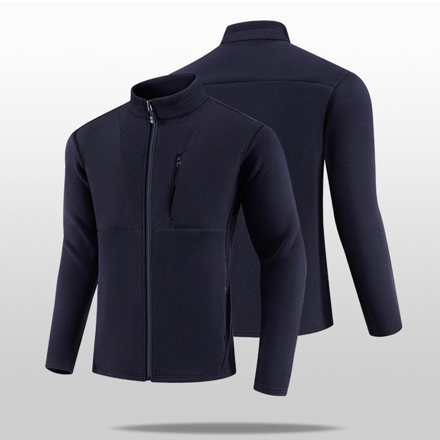 StrideLine Quick-Dry Stand-Collar Sweatshirt