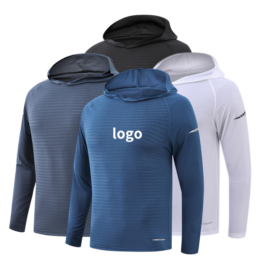 LiteMotion SoftTouch Fitness Hoodie – Dark blue