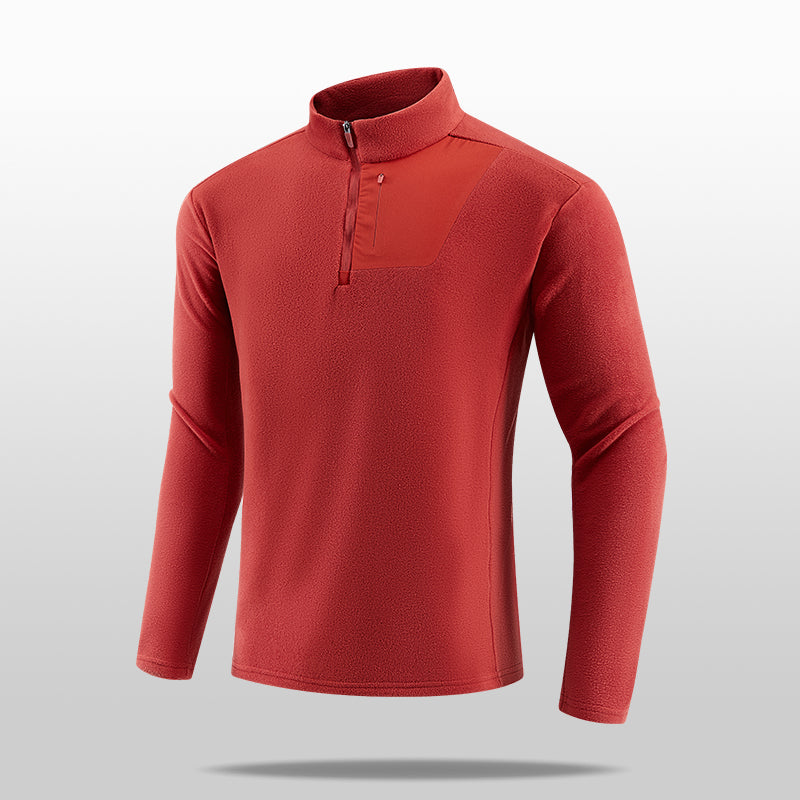 HeatWave Quick-Dry Performance Sweatshirt – Black