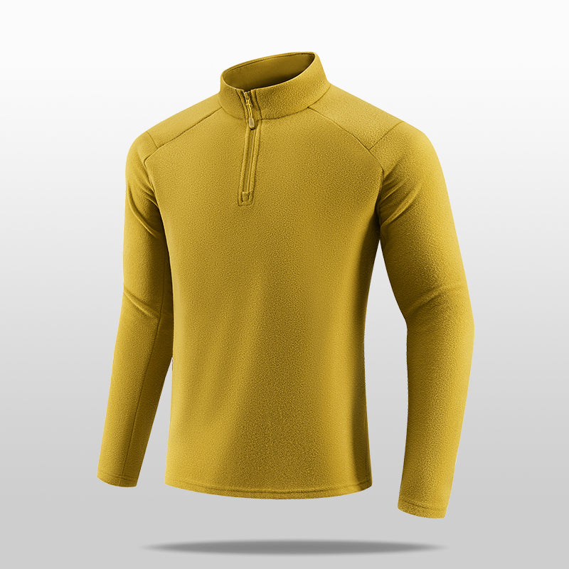 CoreShield Thermal Stand Collar Sweatshirt – Black