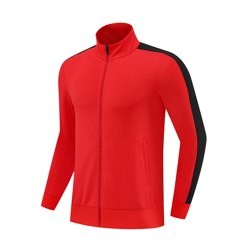 FrostEdge Windproof Thermal Jacket – Red