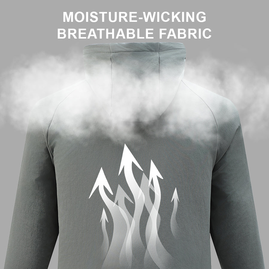 Breathable Hoodie Jogger Pants Combo