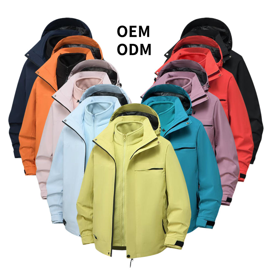 RidgeCore WindBarrier 3-in-1 Hiking Jacket – Light Blue