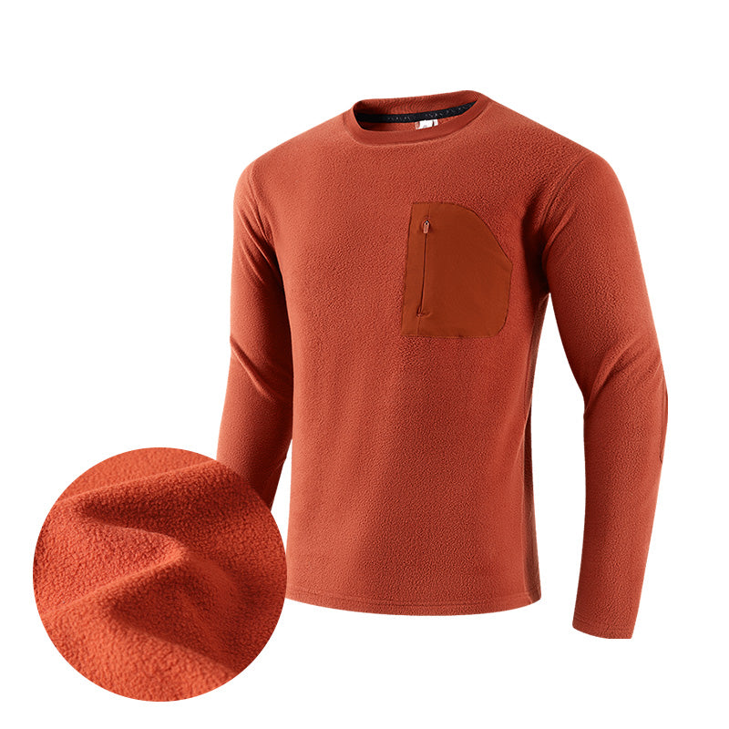 FlexTherm High-Stretch Winter Top – Red