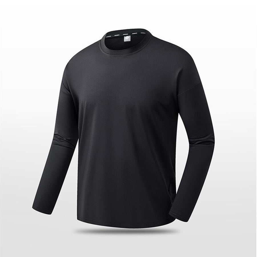 CoreHeat Insulated Training Shirt – Navy Blue